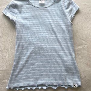Abercrombie Kids ribbed lettuce top size 11/12